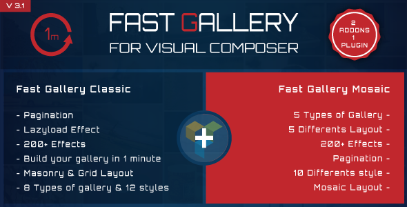 Fast Gallery for Visual Composer