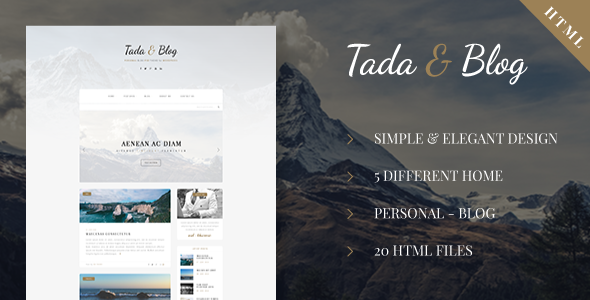 Tada & Blog